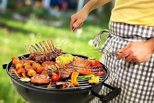 Instant Light BBQ Charcoal 2kg | 2 x 1kg Instant Lighting Bags | BBQ Fuel for Grilling, Camping & Outdoor Cooking — view 4