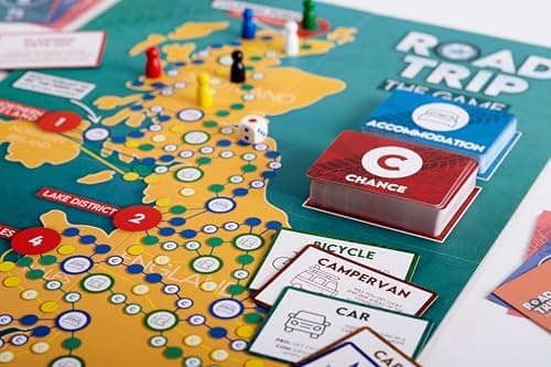Road Trip The Game - The Exhilarating & Hilarious Board Game for Family & Friends | Adults, Teens & Kids | 2-6 Players — view 3