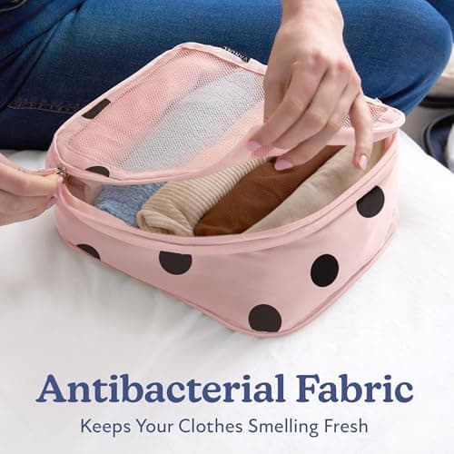 Vandel Space-Saving Compression Packing Cubes for Kids & Women, Carry On — view 6