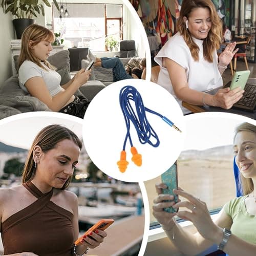 Ear Plug Headphones - Noise Cancelling In Ear Headphones, Comfortable Ear Plugs | Multi Functional Ear Plug Headphones, Waterproof and Wireless Earphones for Sleep, Travel and Sports — view 4