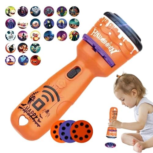 Projector Flashlights for Kids Projection Torch with 24 Different Patterns