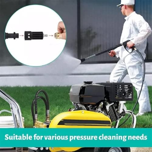 FiTspi Quick Release Pressure Washer Gun Adapter for Karcher K2-K7 To 1/4" Connector, Quick Connect Adapter for Gun and Hose — view 2