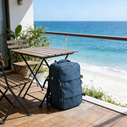 aichilra Vacuum Travel Backpack 45×31×20 with Pump Carry On Bag — view 5