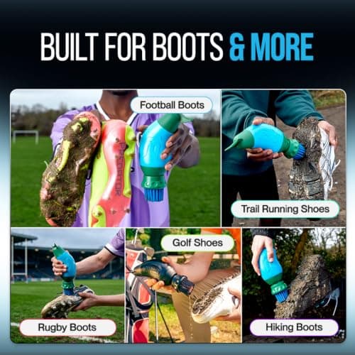 BootBuddy Shoe & Boot Cleaner Brush, Black — view 5