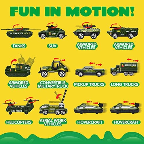 JOYIN 25 in 1 Army Toys for 3 Year Old Boys, Toy Soldiers Set with Military Truck as Boys Toys Age 3 4 5 6 7, Carrier Transport Truck with Lights & Sounds, Christmas Birthday Gifts for Boys — view 3