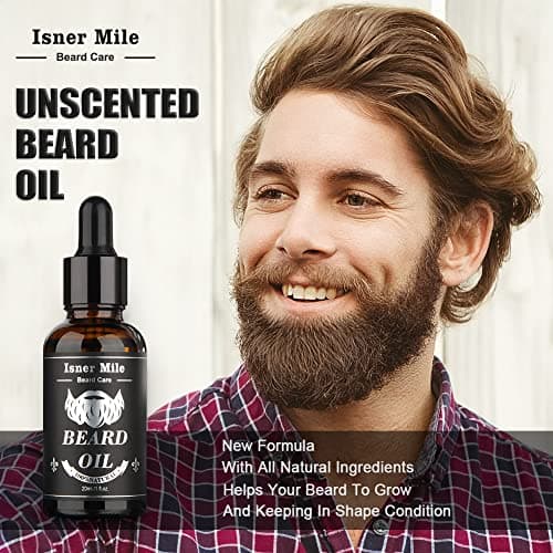 Beard Grooming Kit for Men Care, Christmas Stocking Fillers for Men Him Dad — view 5