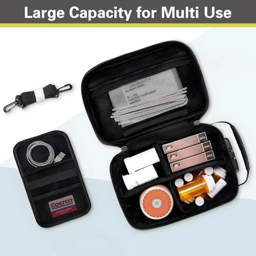 Kazaigou 16-in-1 Smell Proof Stash Bag with Combination Lock — view 3