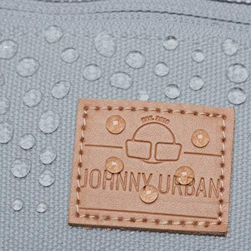JOHNNY URBAN Fanny Pack Bum Bag Women & Men Grey - Toni - Hip Bag Made of Cotton Canvas for Festivals, Sports & Travel - Water-Repellent — view 6