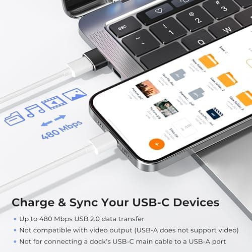 BASESAILOR USB to USB C Adapter,USBC Female to USB A Male Adapter 3Pack — view 4