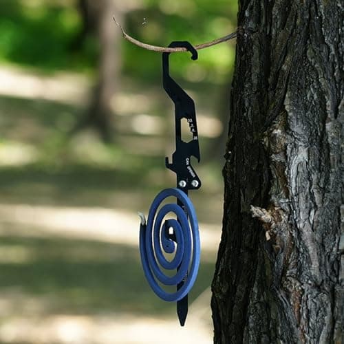 Jazuaiao Portable Mosquitoes Coil Holder, Stainless steel colo — view 5