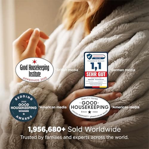 Bedsure Fleece Throw Blanket for Bed - Fluffy Throw, Beige, 130x170 cm — view 2