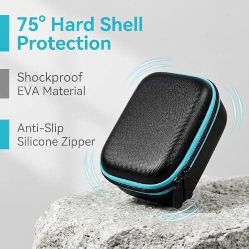 Action Camera Bag Carry Case for GoPro 13/12/11,DJI Action 6/5/4/3,Insta360 — view 3