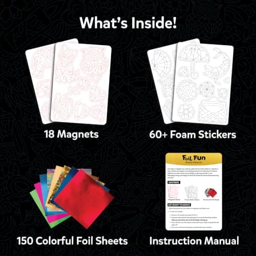 Skillmatics Foil Fun Pretty Patterns, Foil Art, Gift for Tweens & Adults — view 3