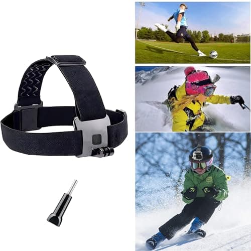 YEHOLDING 25 in 1 Accessories for Gopro Action Camera for GoPro Hero 13 12 11 10 9 8 Max 7 6 5 4 3 SJ4000 and Other Sports Cameras — view 3