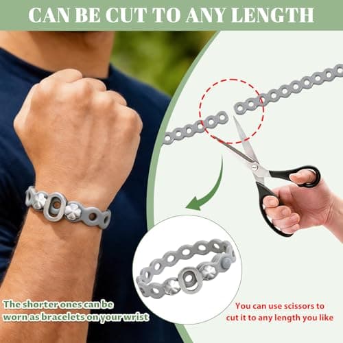 4PC Modular Gear Straps,Flexible Multi-Tool & Wearable Gadget for Everyday Carry, Heavy-Duty Bundling Organizer for Outdoor Adventure, Survival, Camping & Travel (Grey) — view 2