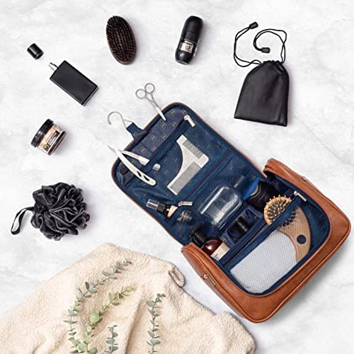 Hanging Toiletry Organiser | Large Wash Bag with Hook | Multiple Compartments | Cosmetic Organiser for Men & Women — view 2