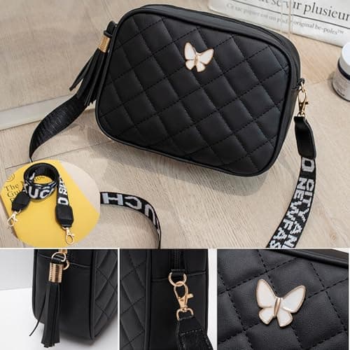 ANPTER Small Crossbody Bag for Women Cross body Purse Camera Shoulder Handbag with Detachable Adjustable Strap for Ladies Girls Travel Shopping Work Daily Use — view 6
