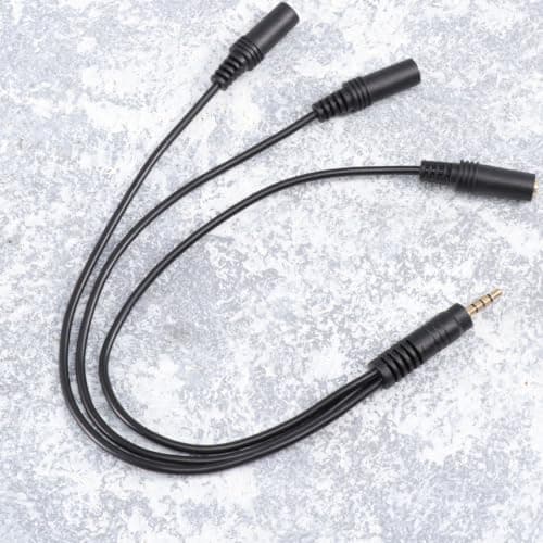 Healeved MM Audio Splitter Cable for Headphones and Mobile Devices — view 6