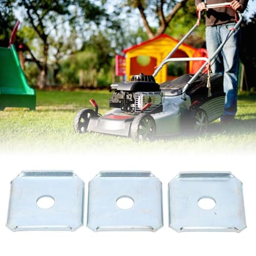 Qqmora Double Mulching Adapter Metal Heavy Duty Professional Grade Universal Fit Commercial Mower Adapter Kit for XB2 XB3 Lawn Mowers 3PCS — view 4