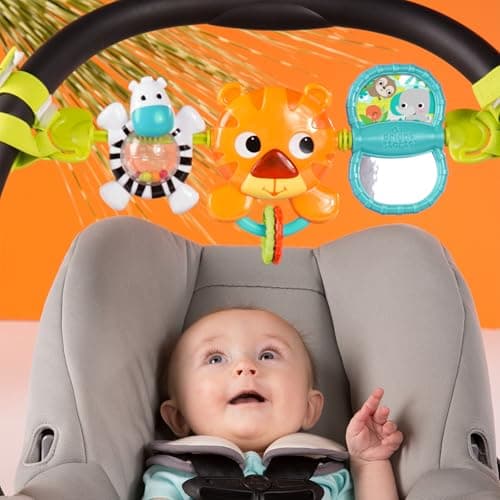 Bright Starts Take Along Toy Bar for Baby Car Seats/Carriers — view 6