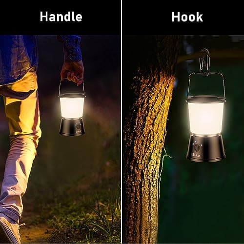 Blukar Camping Lights Rechargeable, 2000L Camping Lantern Lamp Essentials — view 5