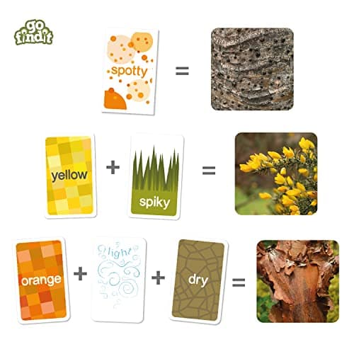gofindit The original outdoor nature scavenger hunt card game for kids and families, Age 3+ Travel pocket game — view 4
