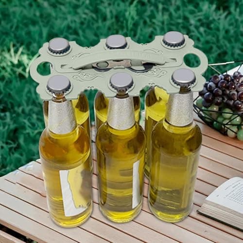 Beer Holders for Bottles Multifunctional 6-Pack Beer Transport Delivery — view 3