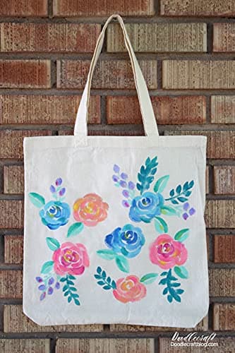 CENTRIX Natural Cotton 10 pack 15 X 16 inch reusable grocery bags, 5.5 oz cotton canvas tote, eco friendly super strong washable great choice for promotion branding and gift — view 5