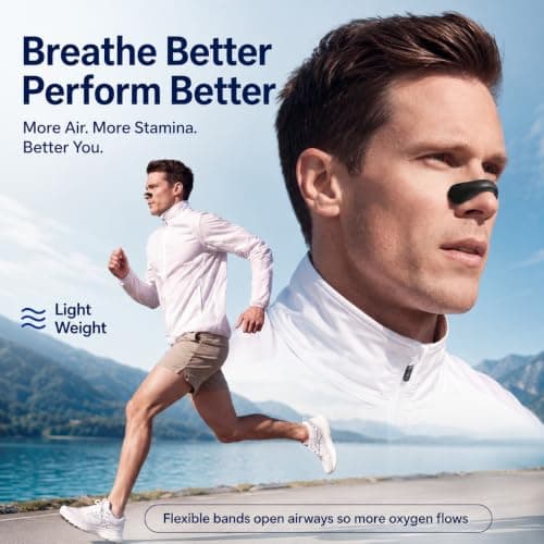 BREXIA Magnetic Nasal Strips for Breathing, 30 Nights Starter Kit – 4 Sizes (S/M/L/XL) Anti-Snoring Nose Strip for Your Perfect Fit Better Sleep, Breathing & Focus – UK-Designed — view 2