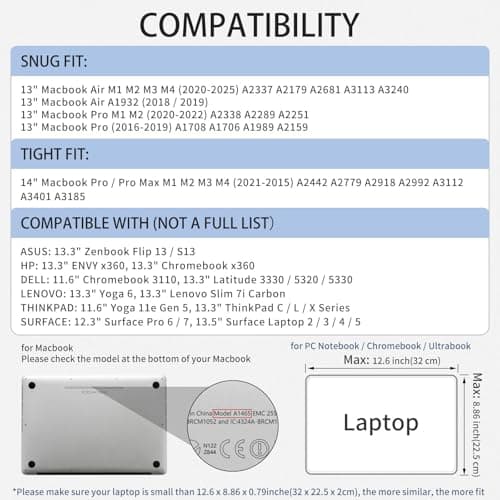 RAINYEAR 13 Inch Laptop Sleeve Protective Carrying Case, Khaki — view 5