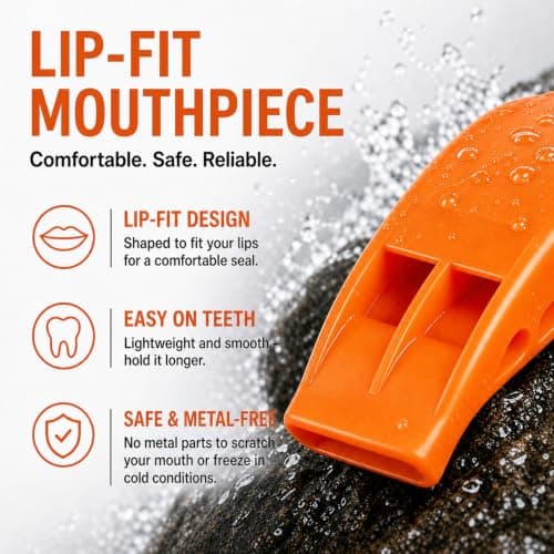 MIAOYIMIZWJ 4Pcs Emergency Lifeguard Whistle, Loud Plastic Safety Whistle — view 4