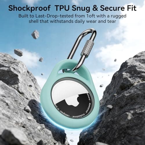 For AirTag Holder,Waterproof Airtag keyring for Apple Airtag 2(Gen 1&2) — view 4