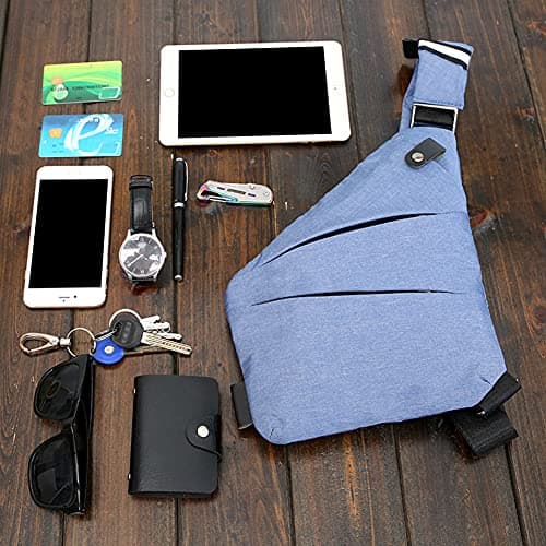 Ovecat Unisex Anti Theft Sash Sling Crossbody Bag — view 2
