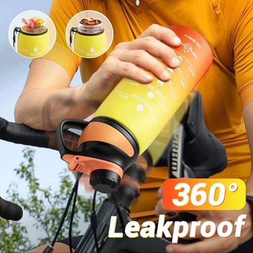 Fjbottle Sports Water Bottle 710ml Magnetic Lid Tritan BPA Free — view 4