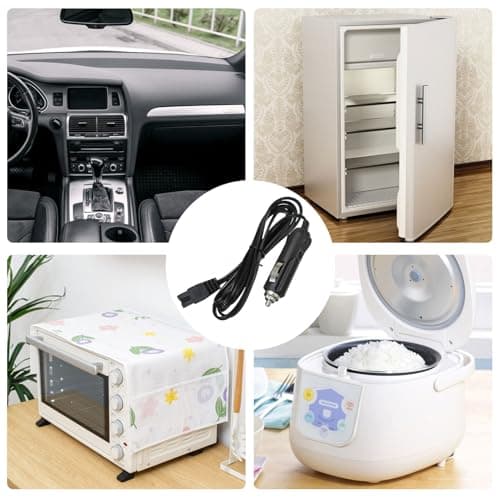 Mini Fridge Power Cord – DC Plug, Portable Cooler Connector Wire | Auto Freezer Line, Car Refrigerator Setup With 12V 24V Compatibility, Power Supply Extension, Travel Cooling Accessory — view 5
