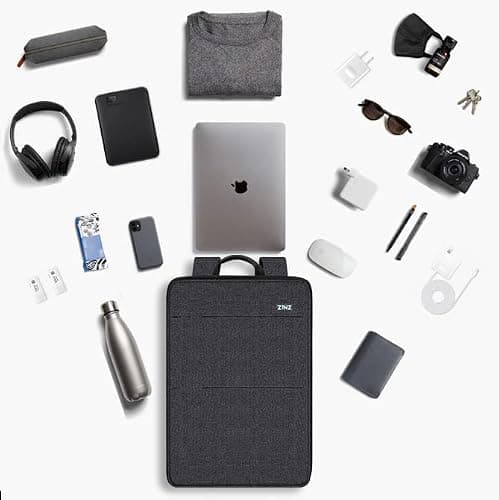 ZINZ Slim & Expandable Laptop Backpack 15 15.6 16 Inch,B05K01 — view 5
