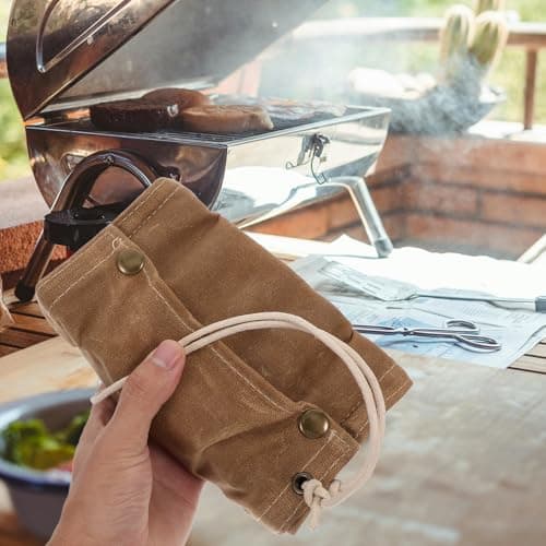 Camping Seasoning Bag Set with Glass Bottles for Restaurant Use — view 5