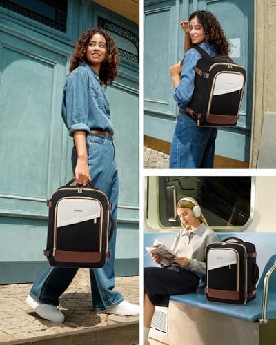 LOVEVOOK Ryanair Cabin Bags 40x30x20 Underseat, Carry on Travel Backpack — view 2