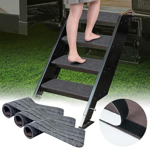 Tktouci Rv Stair Covers Non-Slip Weatherproof Stairs Accessories — view 2