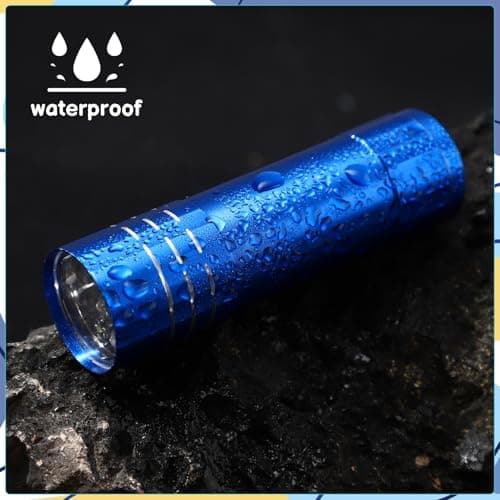 saerryor 8Pcs Small Torch Mini LED Torches with Lanyards Pocket Flashlights — view 5