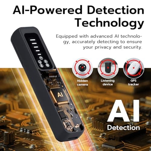 Mcbazel Hidden Camera Detector, Anti Spy RF Bug Sweeper for Hotel Travel — view 2