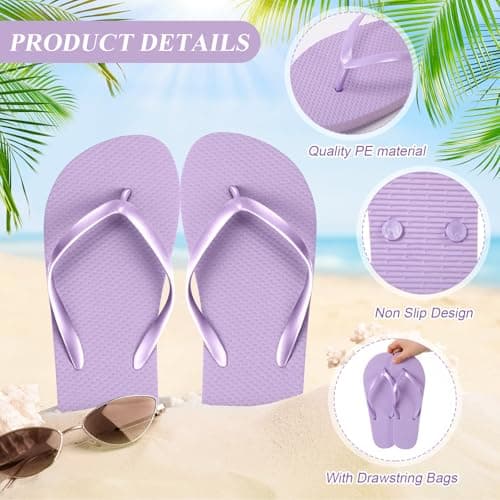 Unittype 24/48 Pairs Flip Flops Bulk — view 4