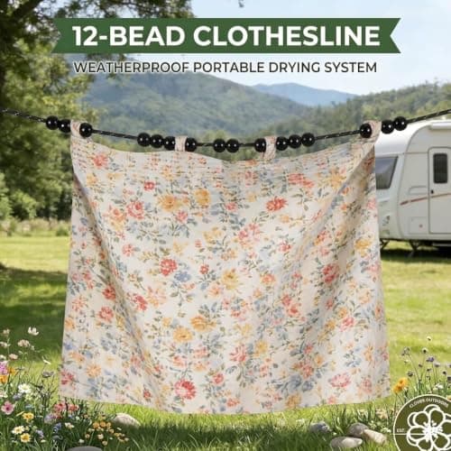 Portable Travel Clothesline Camping Essentials for Outdoor Accessories — view 5