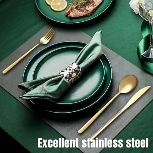 YUDANSI Stainless Steel Camping Cutlery Sets, 3pc Travel Cutlery Set — view 6