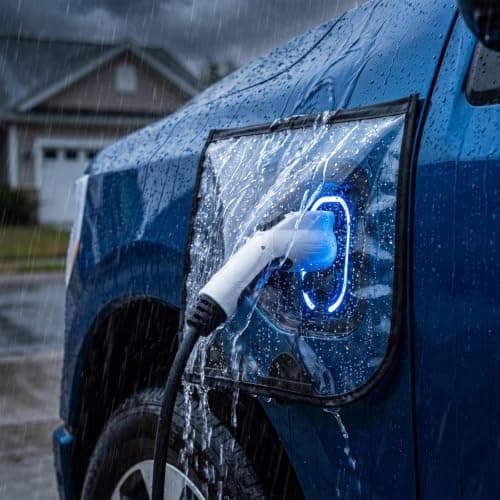 YIFKJYLF 2Pcs EV Charger Rain Cover, Waterproof Outdoor Car Charger Cover — view 6