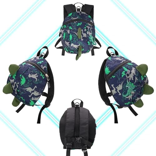 VReder Kids Dinosaur Backpack, Enhanced Boys Girls Toddler Rucksack — view 4