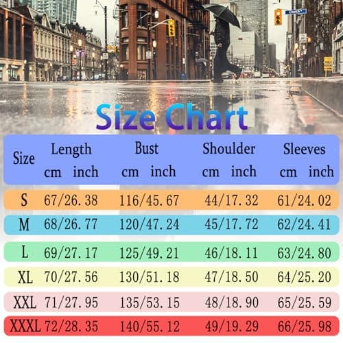 JiaYouLC Women's Lightweight Waterproof Jacket Packable Hooded Raincoat in a Bag Sun Protection Windproof Rain Jacket (UK, Alpha, XL, Regular, Regular, Black) — view 2