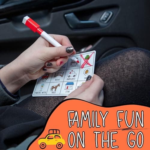 Boxer Gifts Window Bingo Fun Travel Game for Kids & Families, Road Trip Gift, 2+ Players, Ages 6+ — view 4