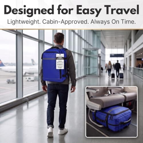 Easyjet Cabin Bag 45x36x20 Carry On Bag New Easyjet 45x36x20 - Navy — view 2