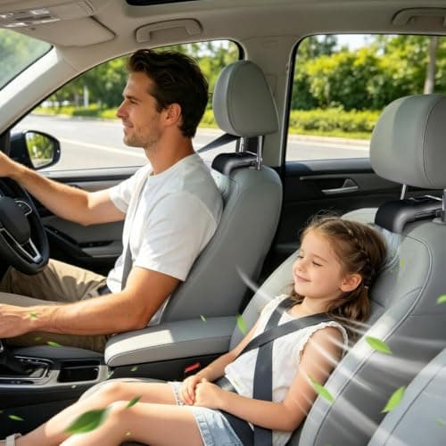 Car Backseat Fan Wireless USB Charging — view 2